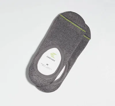 Cariuma No-show Socks Melange Grey/melange Grey Pack In Melange Grey/melange Grey