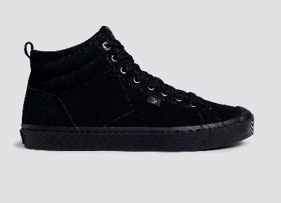 Cariuma Oca Suede High-top Sneakers In All Black