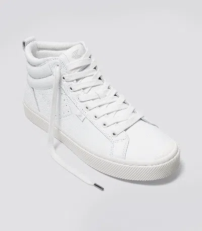 Cariuma Oca High Off-white Premium Leather Sneaker Women In Off-white