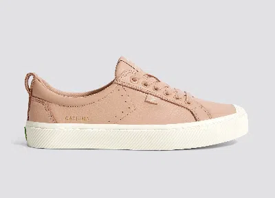 Cariuma Oca Low Beige Premium Leather Sneaker Women In Beige Premium Leather