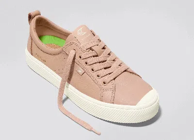 Cariuma Oca Low Beige Premium Leather Sneaker Women In Beige Premium Leather