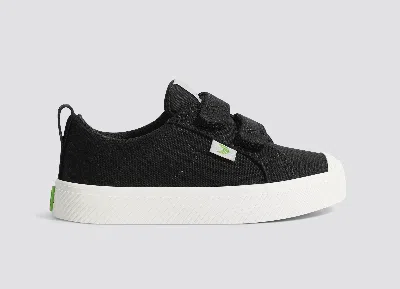 Shop Cariuma Oca Low Black Canvas Sneaker Kids