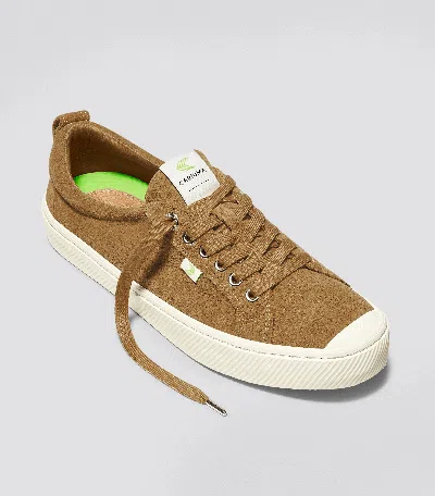 Cariuma Oca Low Camel Suede Sneaker Women In Camel Brown