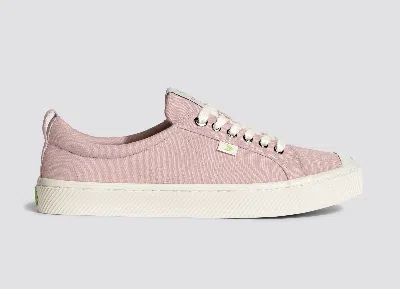 Cariuma Oca Low Rose Canvas Sneaker Women In Rose Red