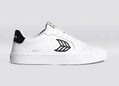 Cariuma Salvas Low-top Sneakers In White/black