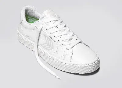 Cariuma Salvas White Leather Sneaker Men In White