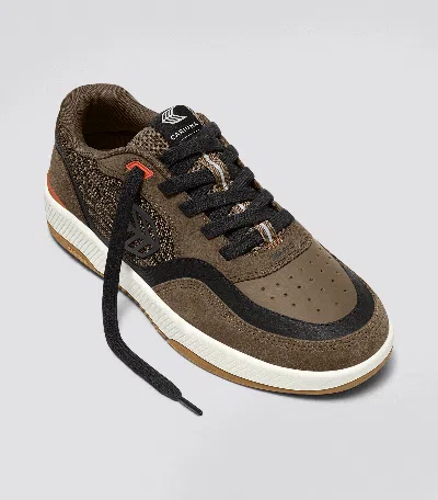 Cariuma Uba Pro Sneakers In Dark Khaki/black