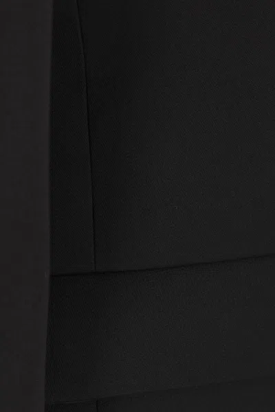 The Row Fletcher Single-breasted Wool Jacket In Black