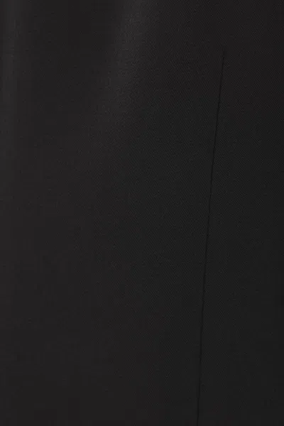 The Row Fletcher Single-breasted Wool Jacket In Black