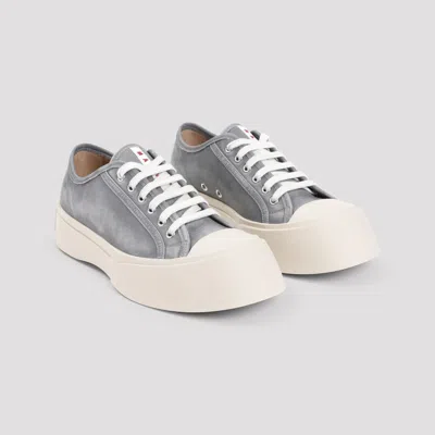 Shop Marni Sneakers In Grey