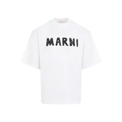 Shop Marni Tshirt In White