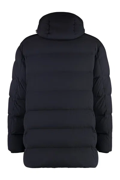 Moorer Gorner-kn Down Jacket In Blue
