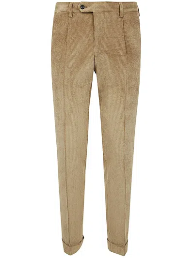 Shop Barba Napoli Trousers Clothing In Brown