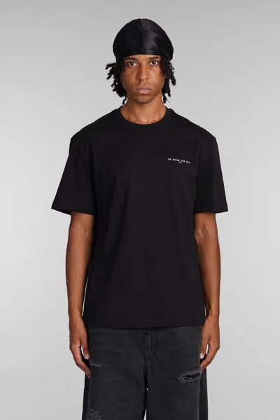 Ih Nom Uh Nit This Is Authentic Mask On The Back T Shirt T-shirts Black In Black