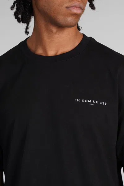 Ih Nom Uh Nit This Is Authentic Mask On The Back T Shirt T-shirts Black In Black
