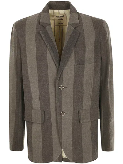 Uma Wang Men's Jacal Jacket In Grey