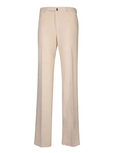 Shop Incotex Trousers In White