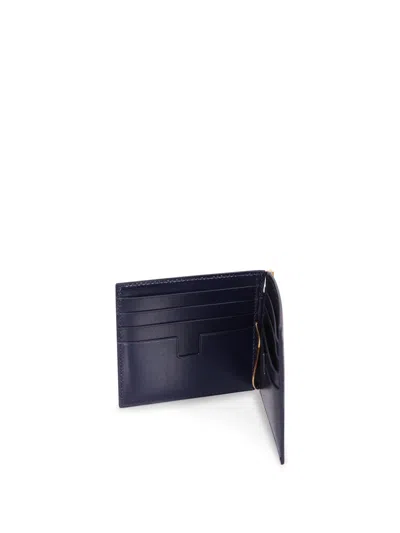 Shop Tom Ford Wallets In Blue