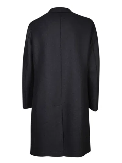 Shop Harris Wharf London Coats In Black