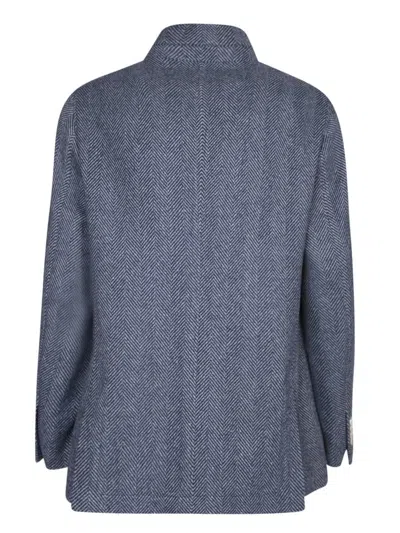 Shop Brunello Cucinelli Blazers In Blue