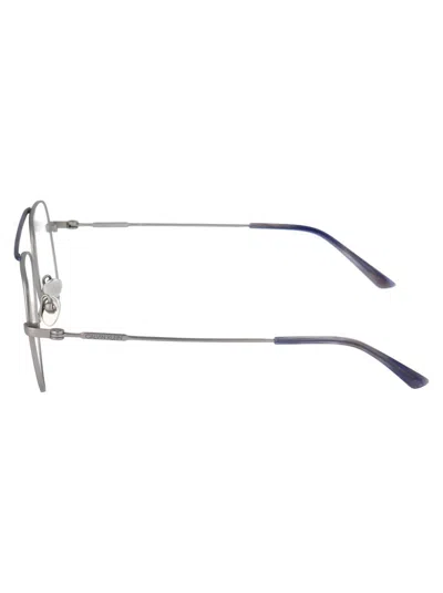 Shop Calvin Klein Optical In 045 Satin Silver