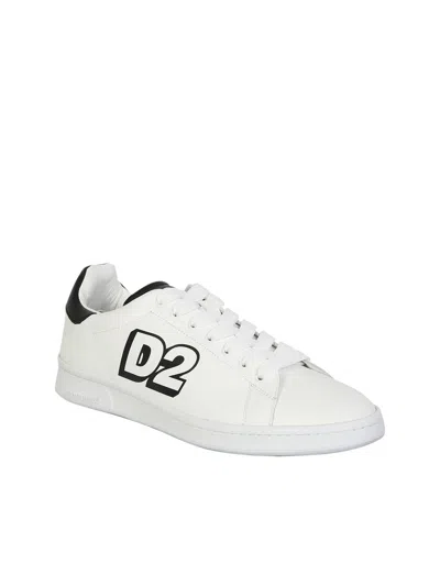 Shop Dsquared2 Sneakers In White