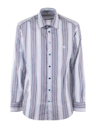 Shop Etro Shirt In Multicolour