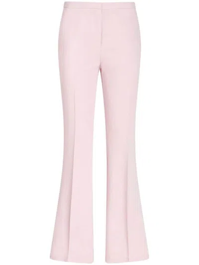 Shop Etro Trousers In Pink