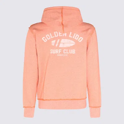 GOLDEN GOOSE GOLDEN GOOSE ORANGE COTTON BLEND SWEATSHIRT 