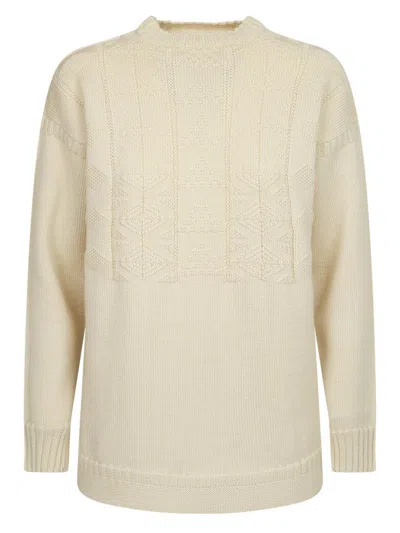 Shop Maison Margiela Knitwear In Beige