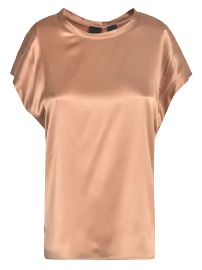 Shop Pinko T-shirts And Polos Beige