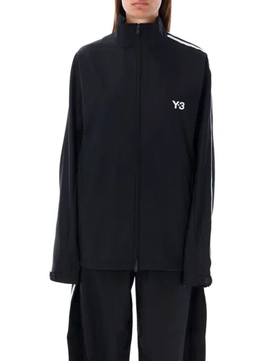 Shop Y-3 Adidas Track Jacket In Black