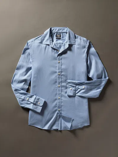 Faherty Movement&trade; Shirt In Azure Pincheck