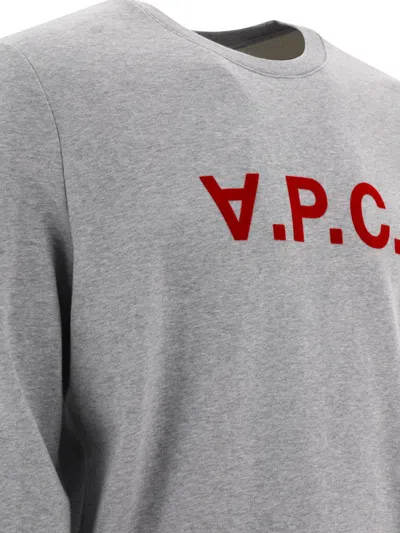 Shop Apc A.p.c. "vpc" Sweatshirt In Grey