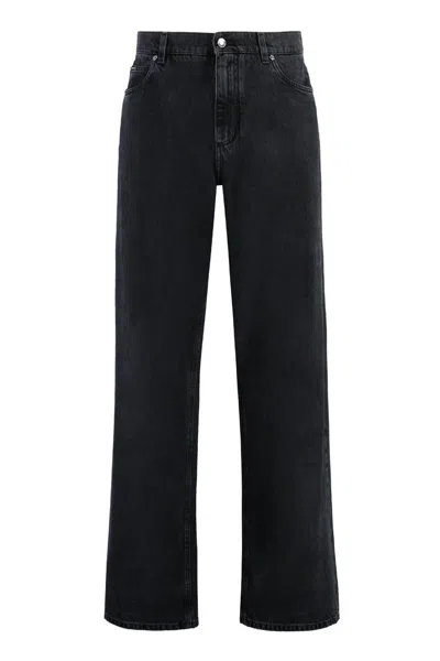 Shop Dolce & Gabbana Loose-fit Jeans In Black