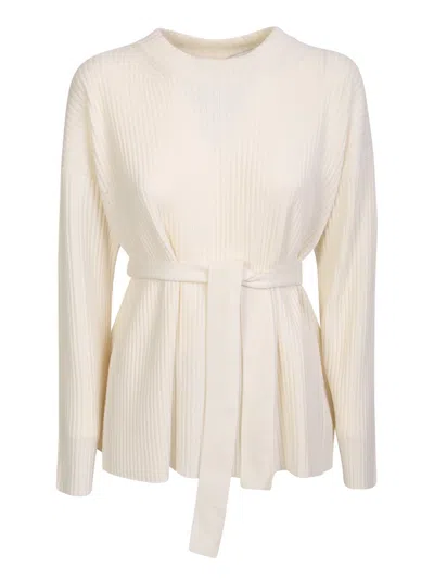 Shop Fabiana Filippi Knitwear In White