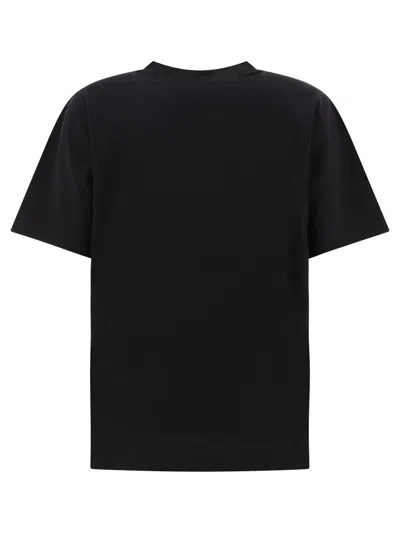 Shop Alexander Wang Puff Logo T-shirt In Black