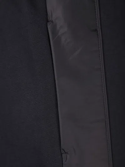 Shop Moncler Trousers In Black