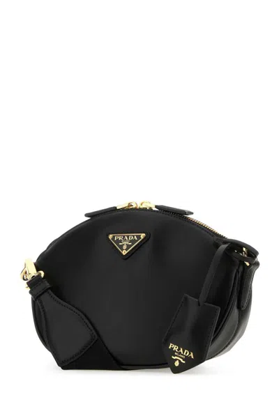 Shop Prada Shoulder Bags In Black