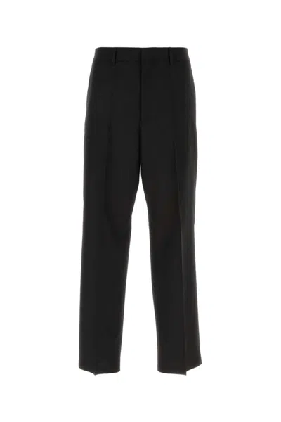 Shop Valentino Garavani Pants In Black