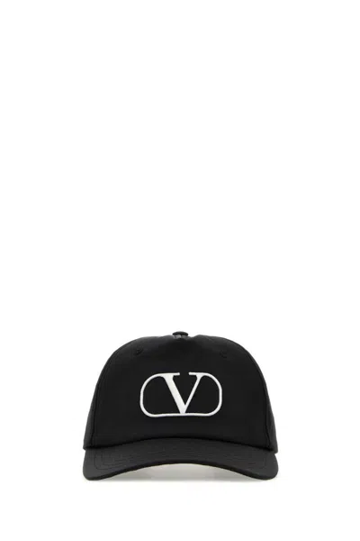 Shop Valentino Garavani Hats In Black