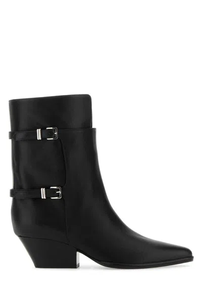 Shop Sergio Rossi Boots In Black