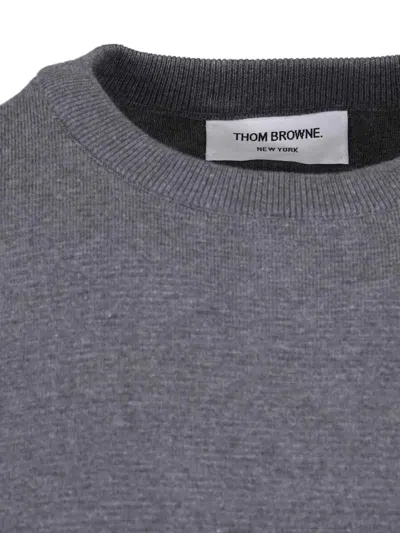 Shop Thom Browne Sweaters In Grey