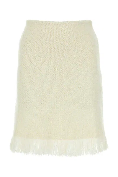 Shop Chloé Skirts In White