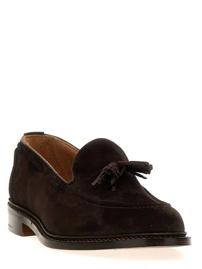 Shop Tricker's 'adam' Loafers In Brown