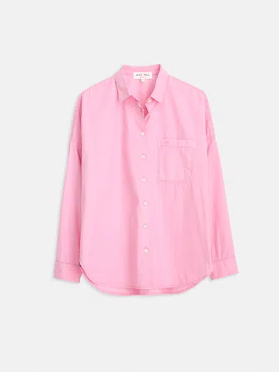 Alex Mill Jo Shirt In Cotton Poplin In Sakura