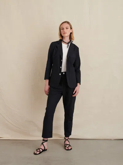 Alex Mill Mathilde Jacket In Linen In Black