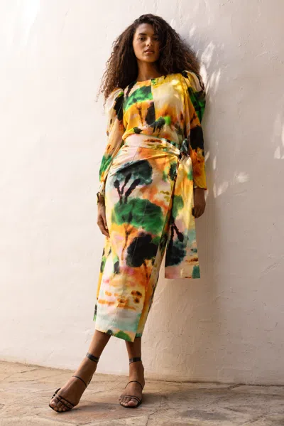 Marie Oliver Georgina Skirt In Oakwood