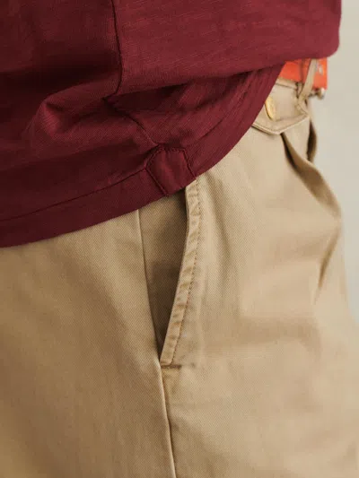 Alex Mill Standard Slub Cotton Pocket Tee In Bordeaux