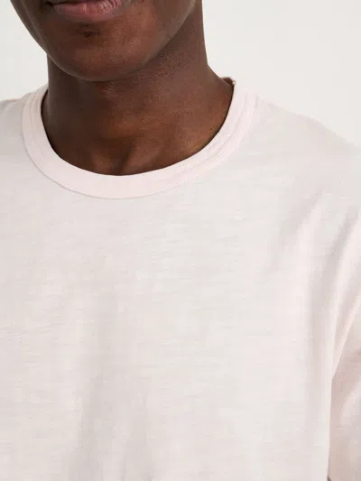 Alex Mill Standard T-shirt In Slub Cotton In Rose Water